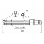 Dorit L390 4mm Injector Needles